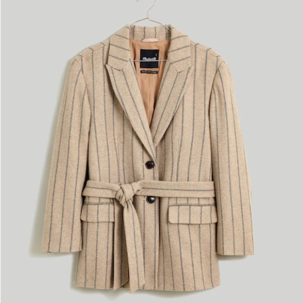 The Bedford oversized belted blazer